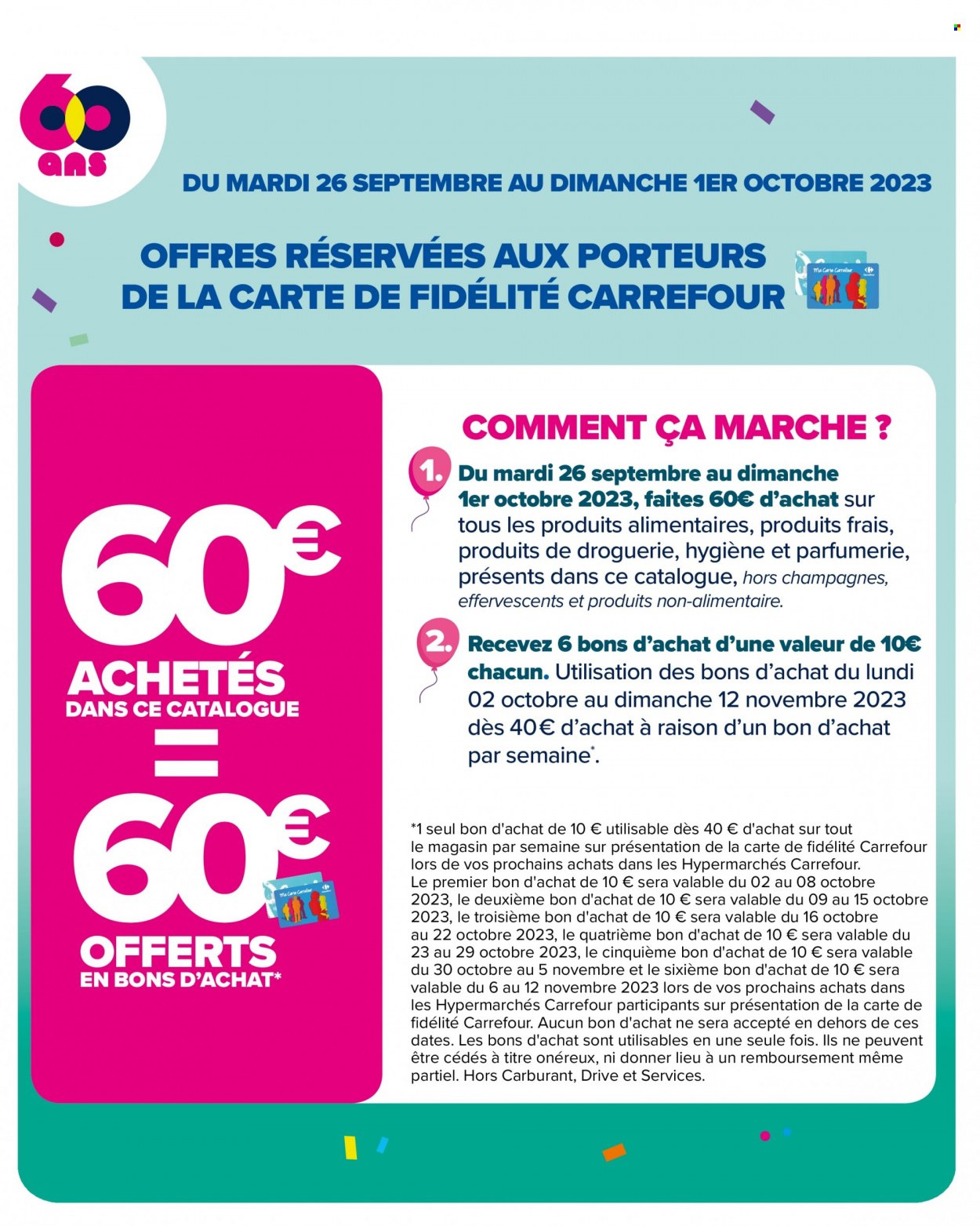 Catalogue Carrefour Hypermarchés. Page 5