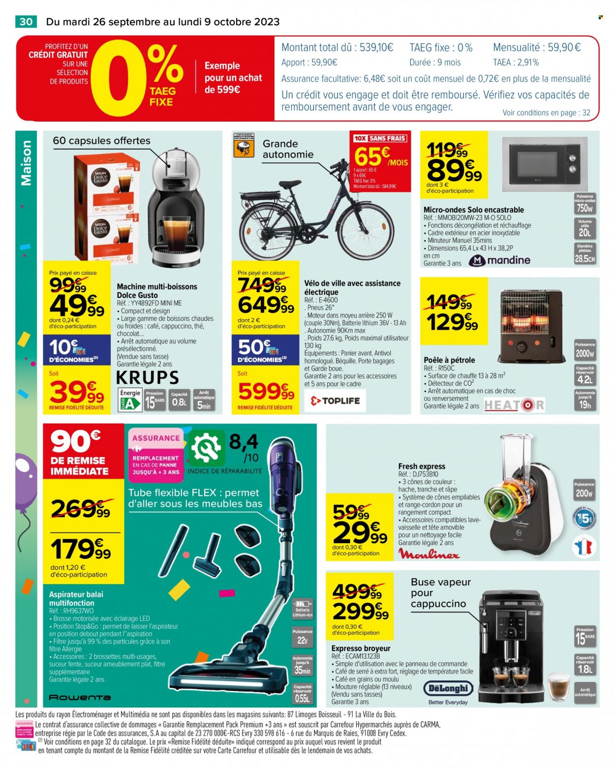 Catalogue Carrefour Hypermarchés. Page 36