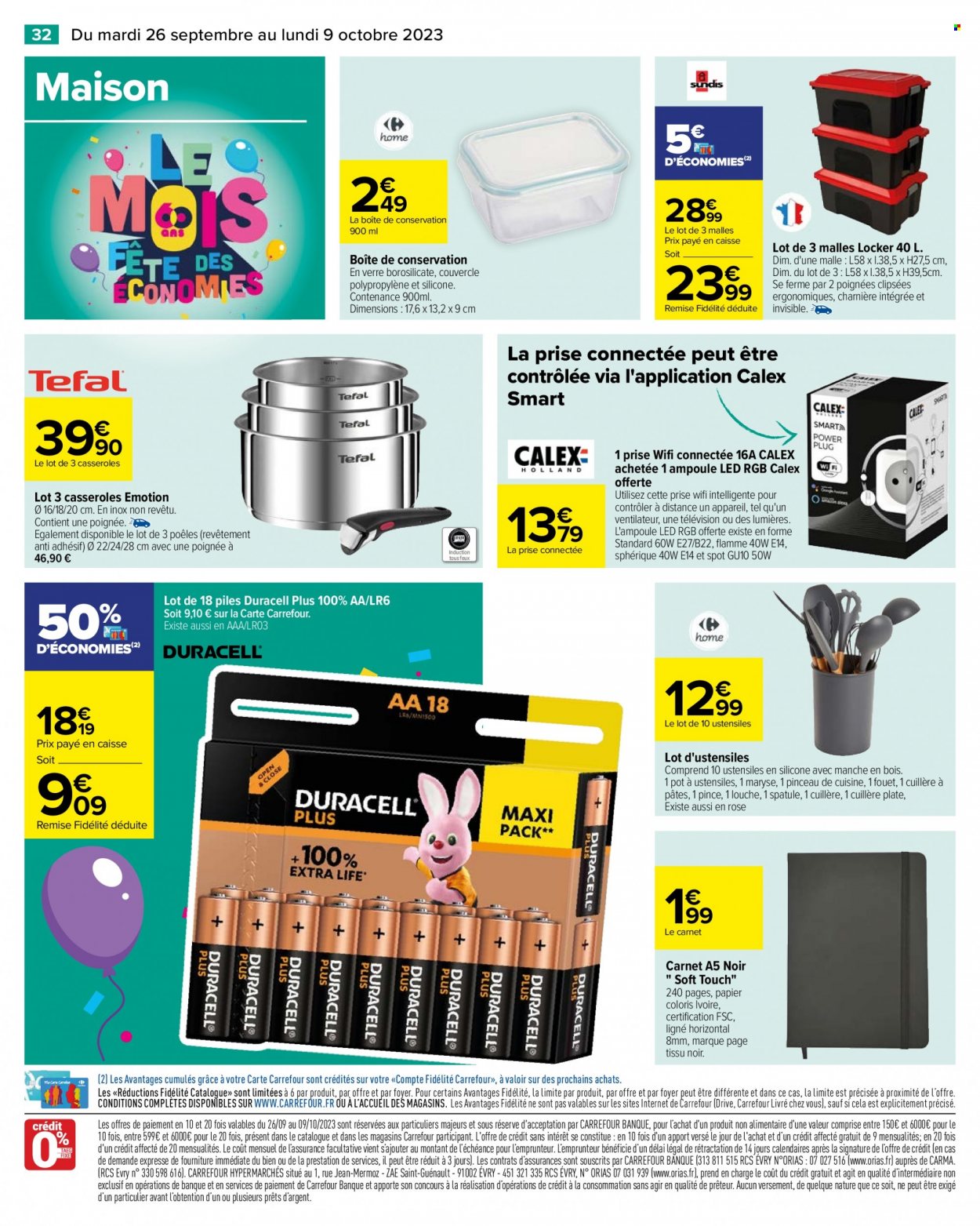 Catalogue Carrefour Hypermarchés. Page 38