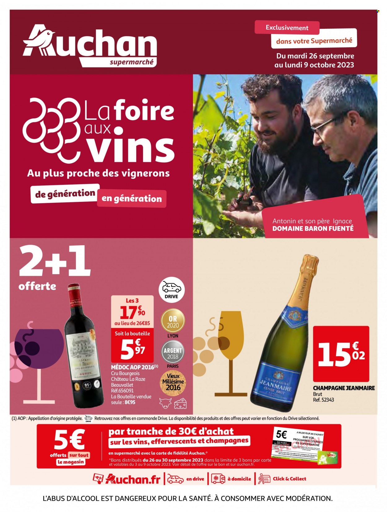 Catalogue Auchan - 26/09/2023 - 09/10/2023. Page 1