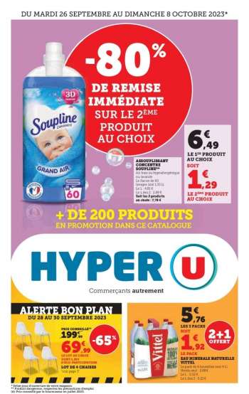 Catalogue HYPER U - 26/09/2023 - 08/10/2023.