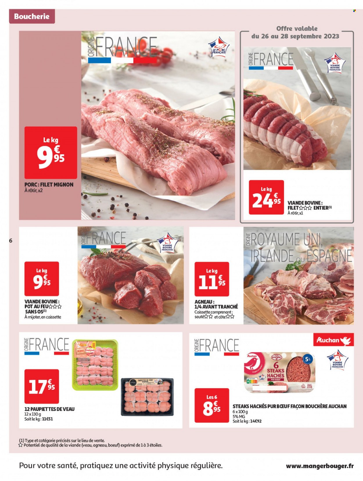Catalogue Auchan - 26/09/2023 - 02/10/2023. Page 6