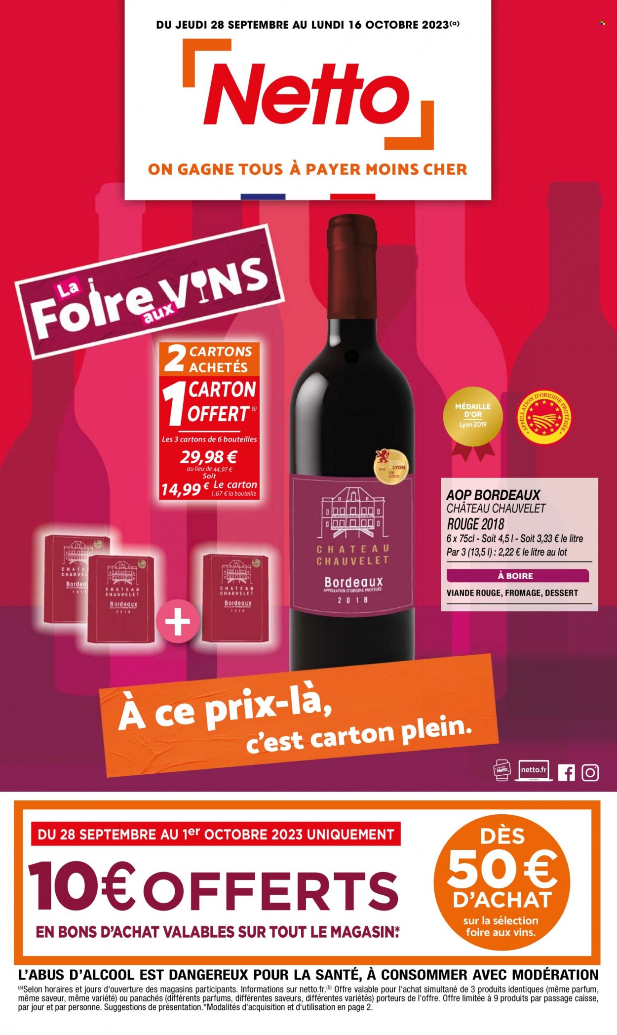 Catalogue Netto - 28/09/2023 - 16/10/2023. Page 1