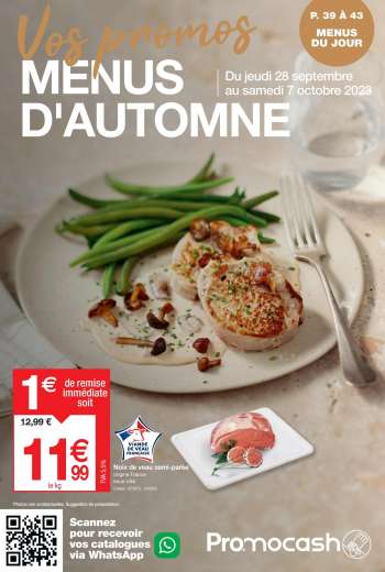 Catalogue Promocash - 28/09/2023 - 07/10/2023.