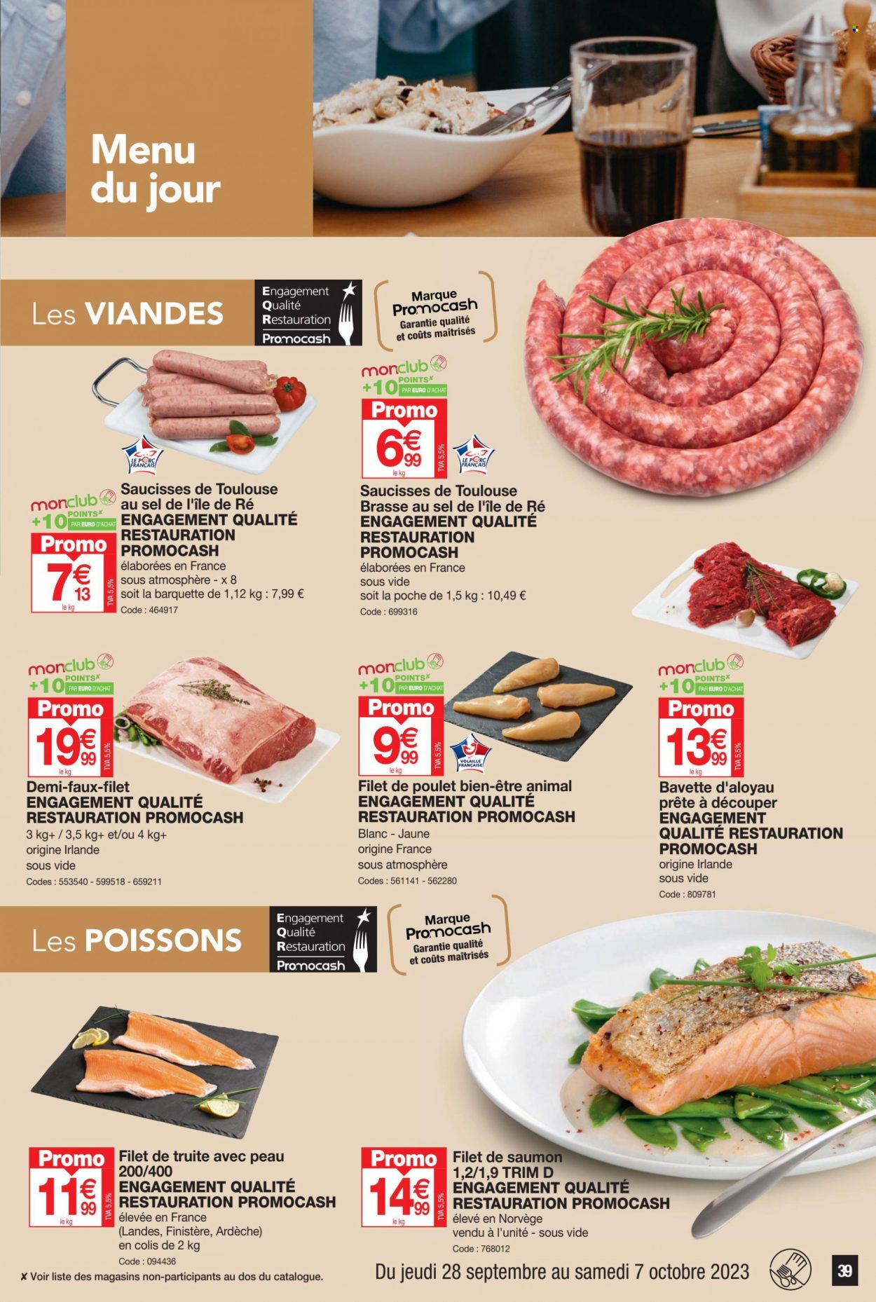Catalogue Promocash - 28/09/2023 - 07/10/2023. Page 39