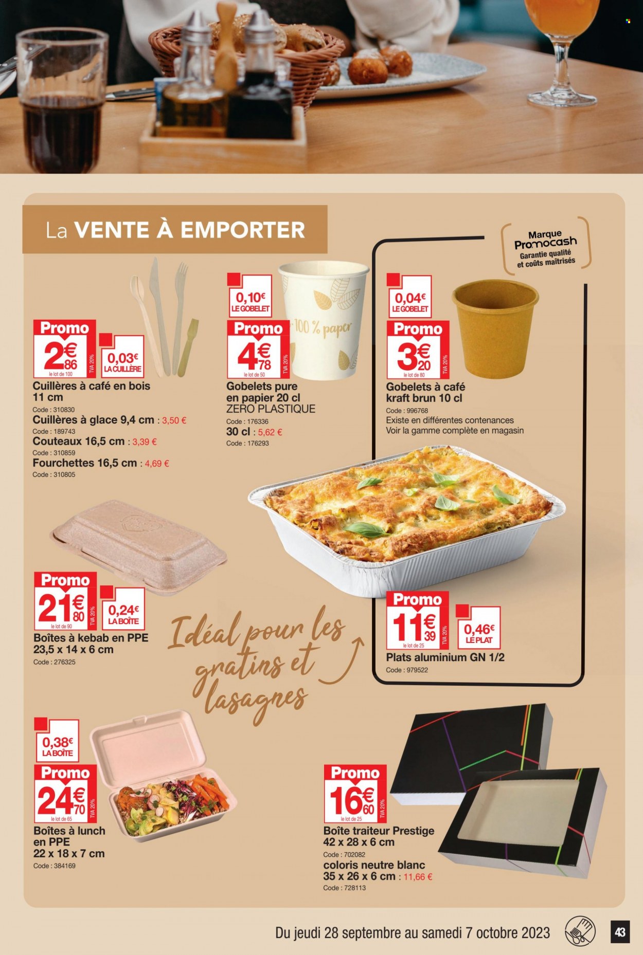 Catalogue Promocash - 28/09/2023 - 07/10/2023. Page 43