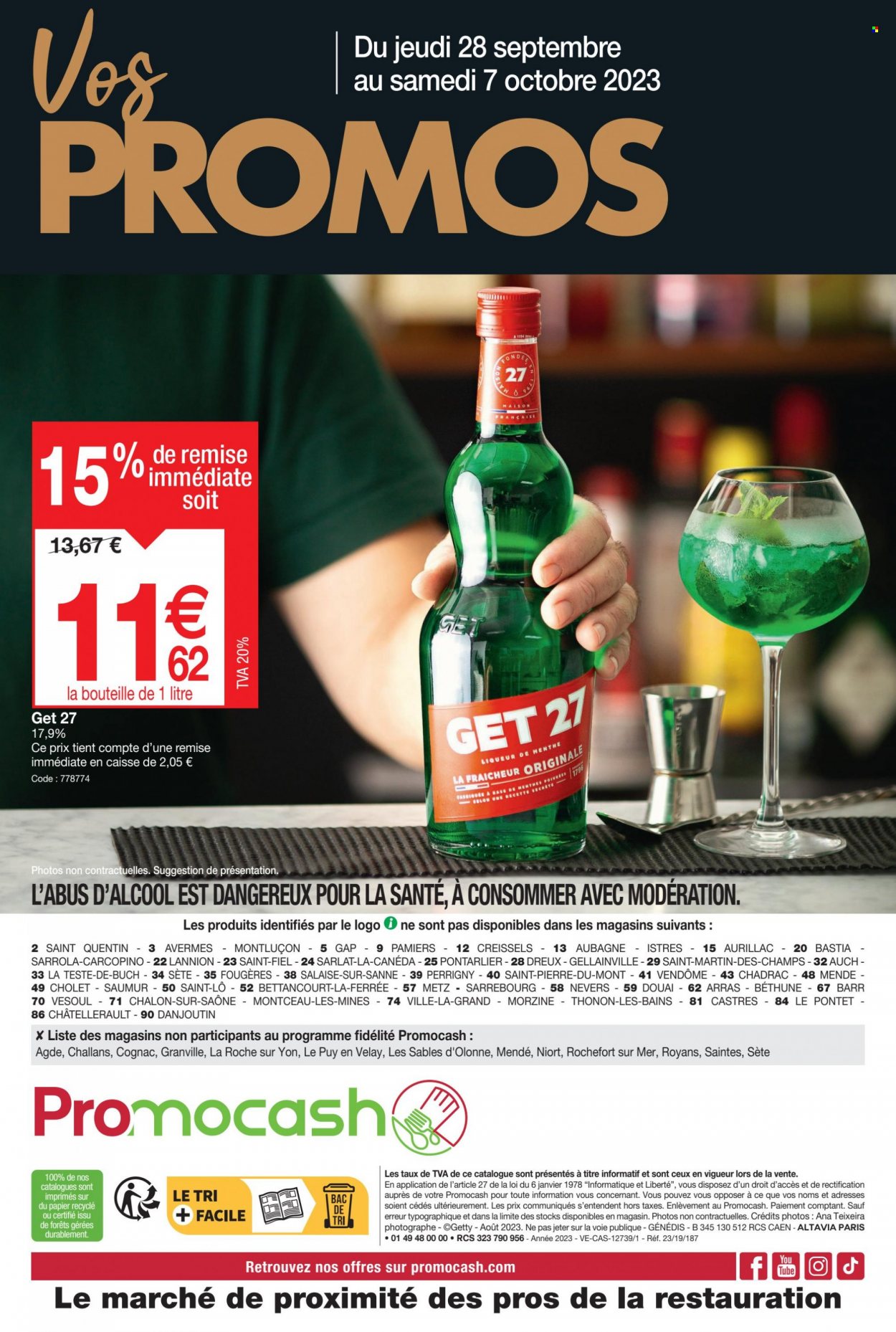 Catalogue Promocash - 28/09/2023 - 07/10/2023. Page 44