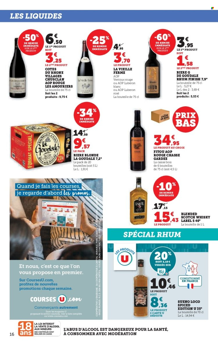 Catalogue SUPER U - 19/09/2023 - 01/10/2023. Page 16