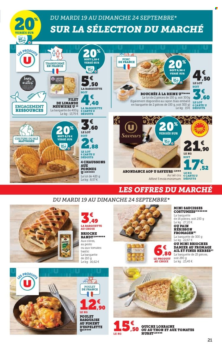 Catalogue SUPER U - 19/09/2023 - 01/10/2023. Page 21