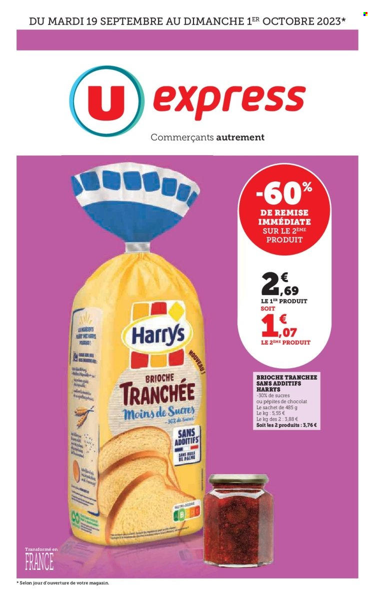 Catalogue U express - 19/09/2023 - 01/10/2023. Page 1