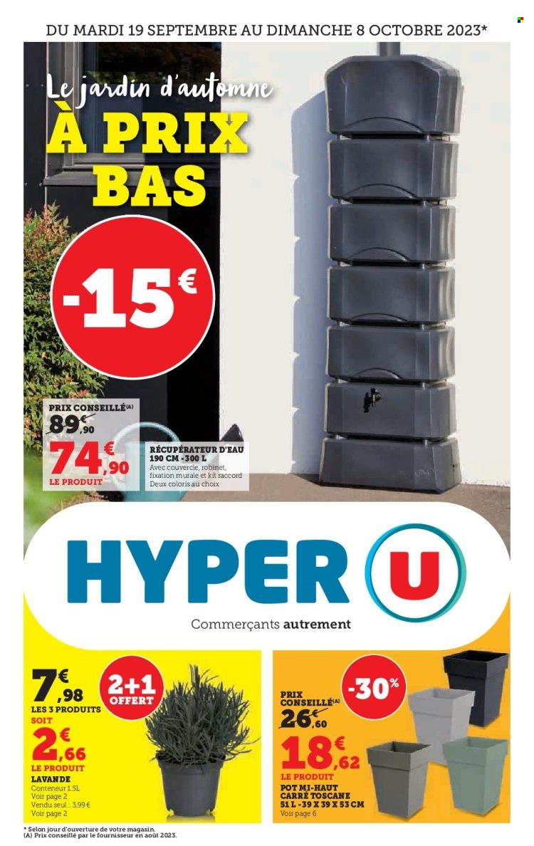 Catalogue HYPER U - 19/09/2023 - 08/10/2023. Page 1