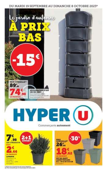 Catalogue HYPER U - 19/09/2023 - 08/10/2023.