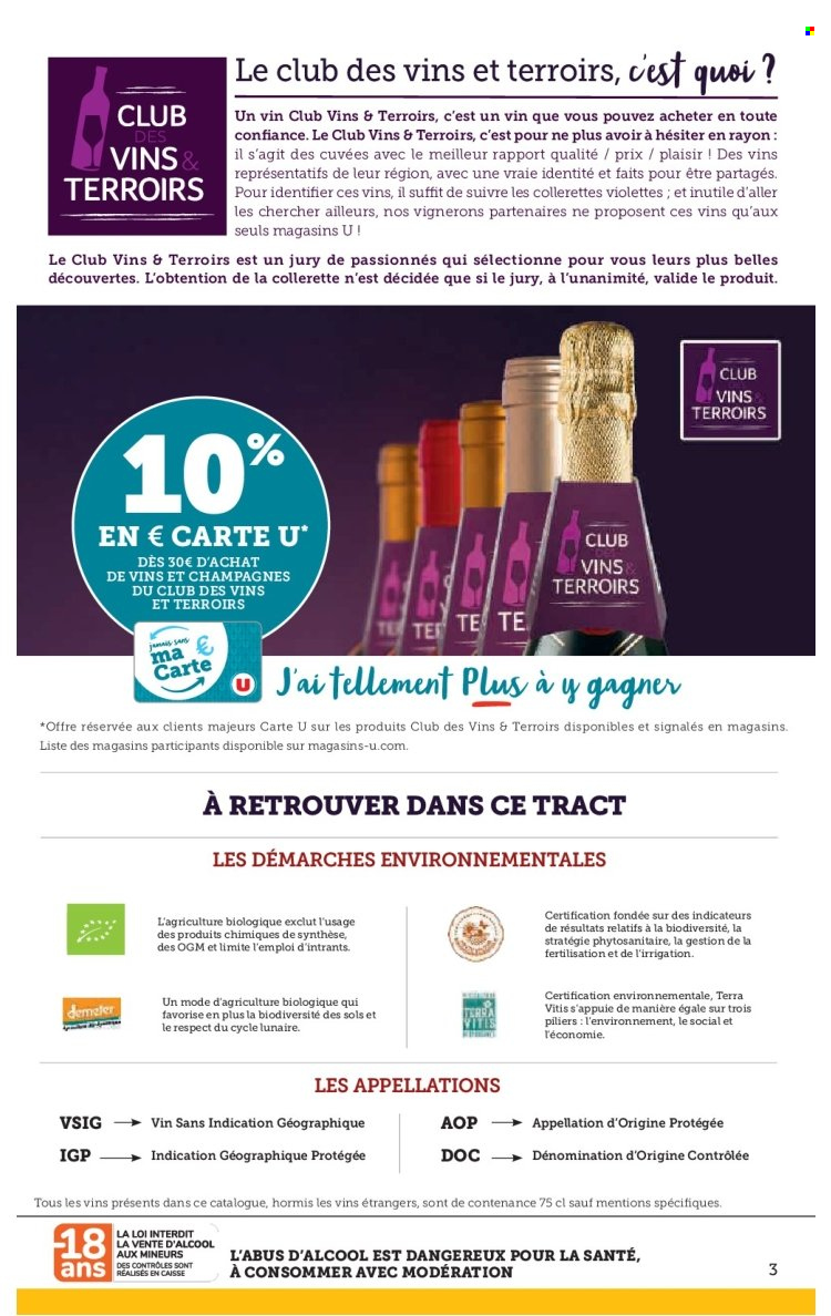 Catalogue SUPER U - 26/09/2023 - 08/10/2023. Page 3