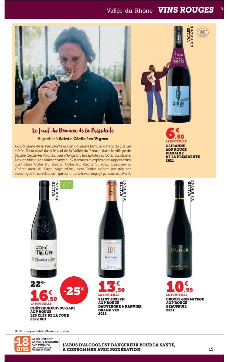 Catalogue SUPER U - 26/09/2023 - 08/10/2023. Page 15