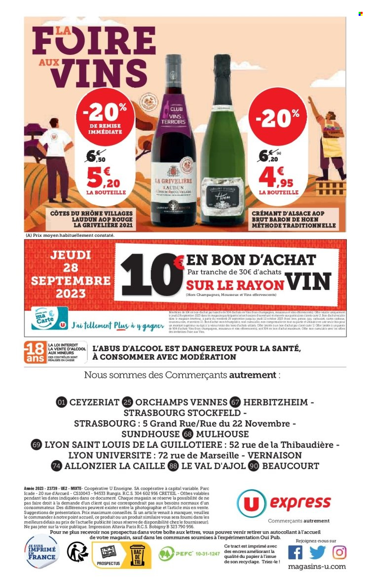 Catalogue U express - 26/09/2023 - 08/10/2023. Page 20