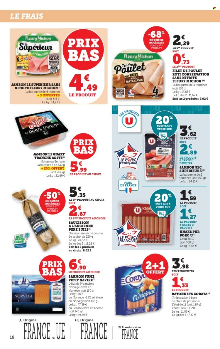 Catalogue SUPER U - 26/09/2023 - 08/10/2023. Page 18