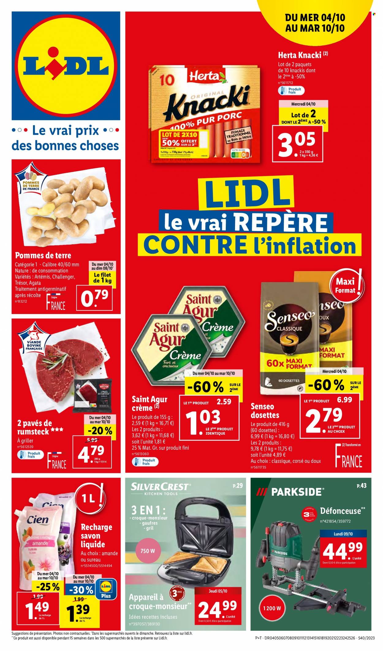 Catalogue Lidl - 04/10/2023 - 10/10/2023. Page 1