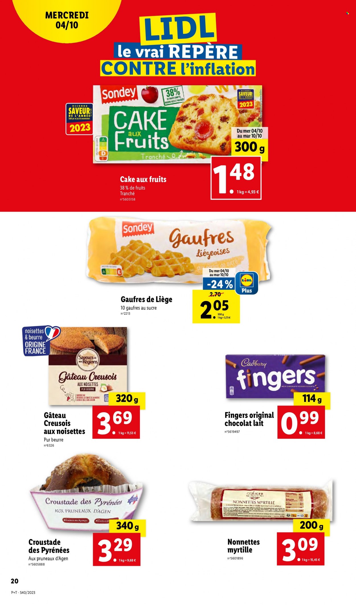 Catalogue Lidl - 04/10/2023 - 10/10/2023. Page 20