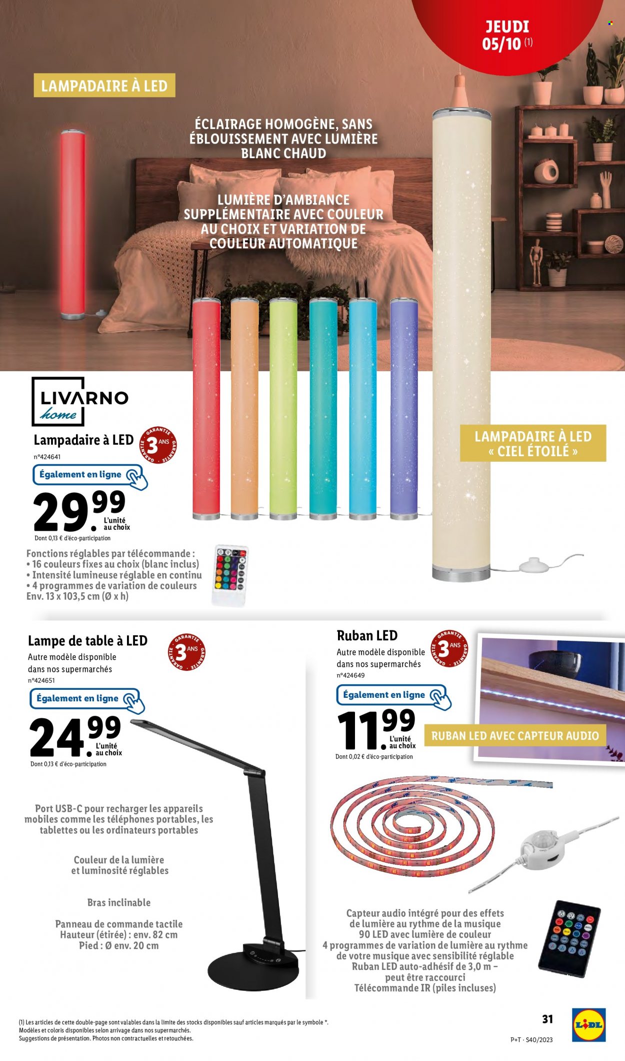 Catalogue Lidl - 04/10/2023 - 10/10/2023. Page 31