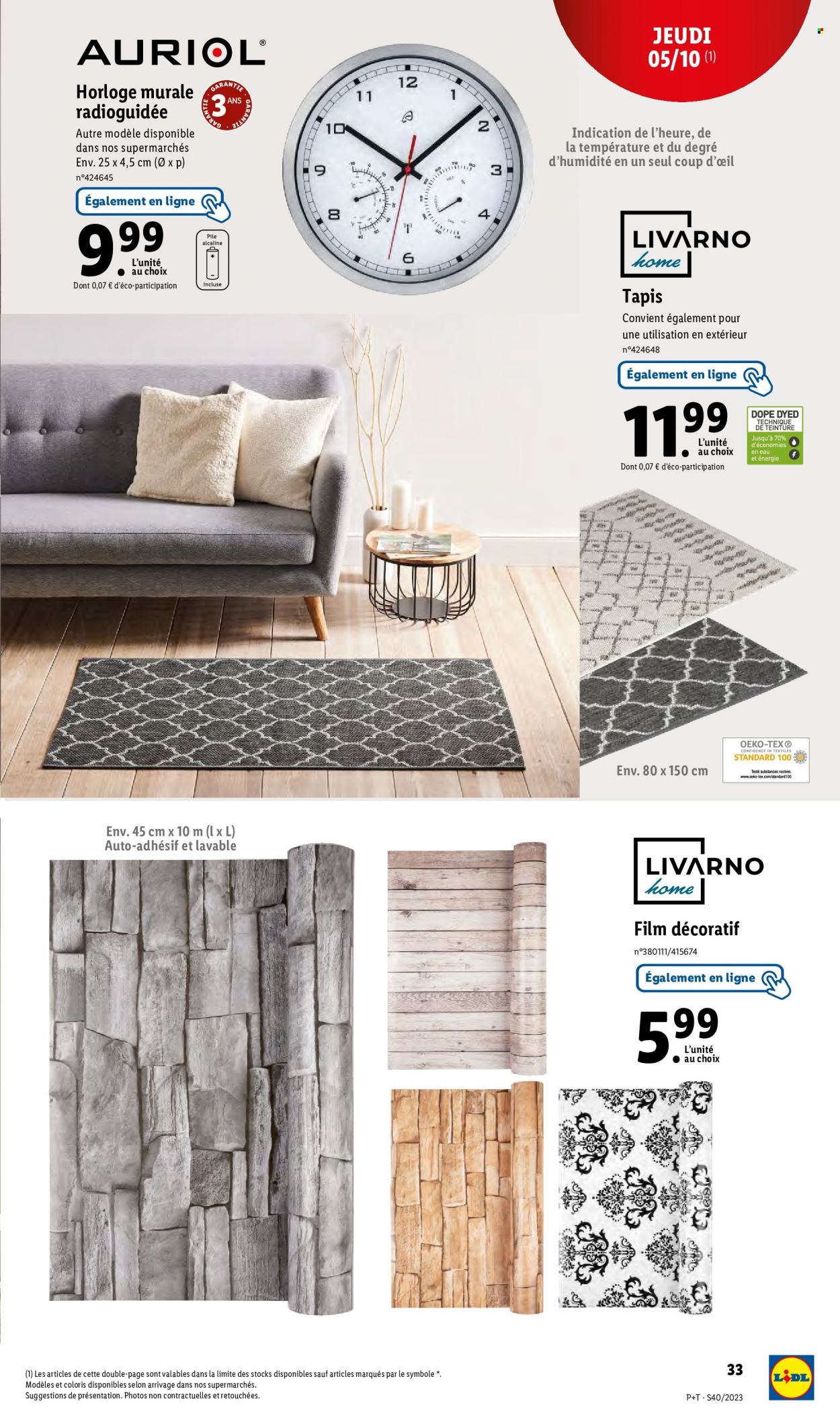 Catalogue Lidl - 04/10/2023 - 10/10/2023. Page 33