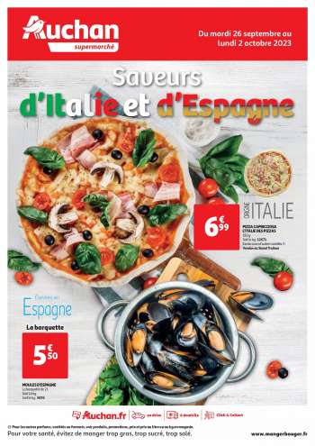 Catalogue Auchan - 26/09/2023 - 02/10/2023.