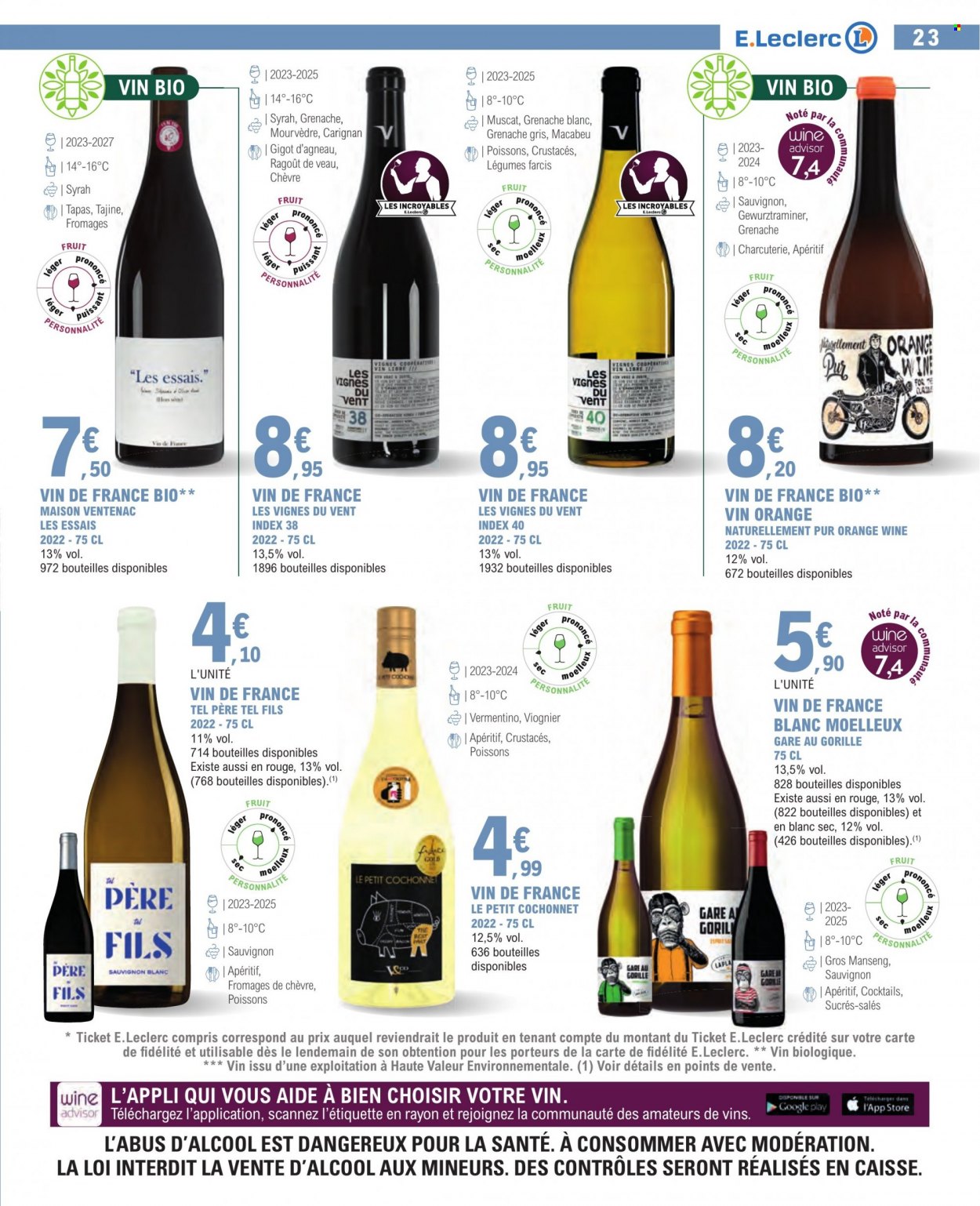 Catalogue E.Leclerc - 30/09/2023 - 14/10/2023. Page 23