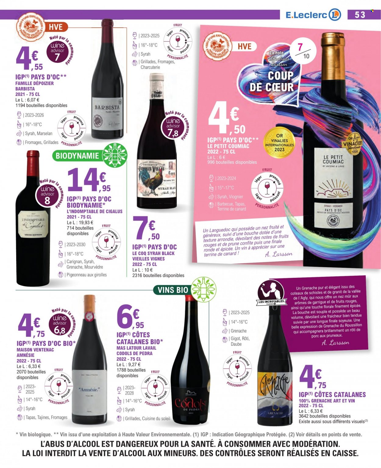 Catalogue E.Leclerc - 30/09/2023 - 14/10/2023. Page 53