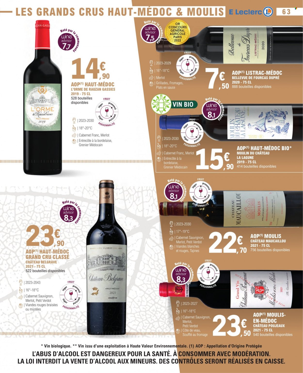 Catalogue E.Leclerc - 30/09/2023 - 14/10/2023. Page 63