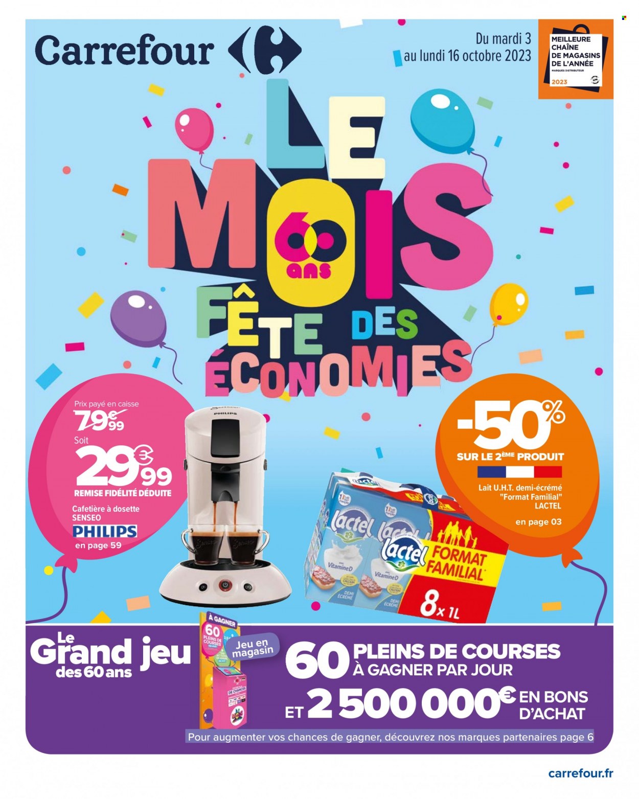 Catalogue Carrefour Hypermarchés. Page 1