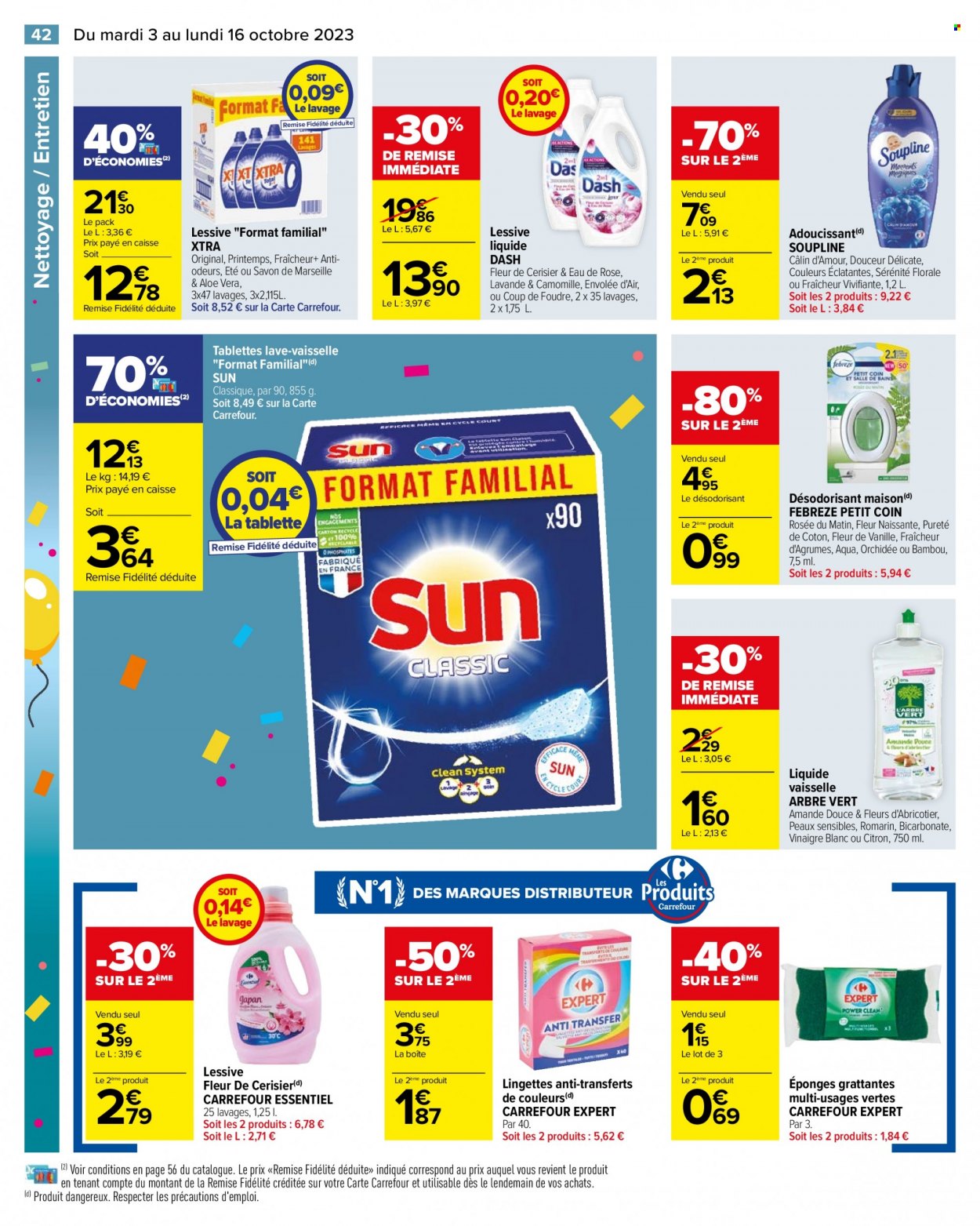 Catalogue Carrefour Hypermarchés. Page 44