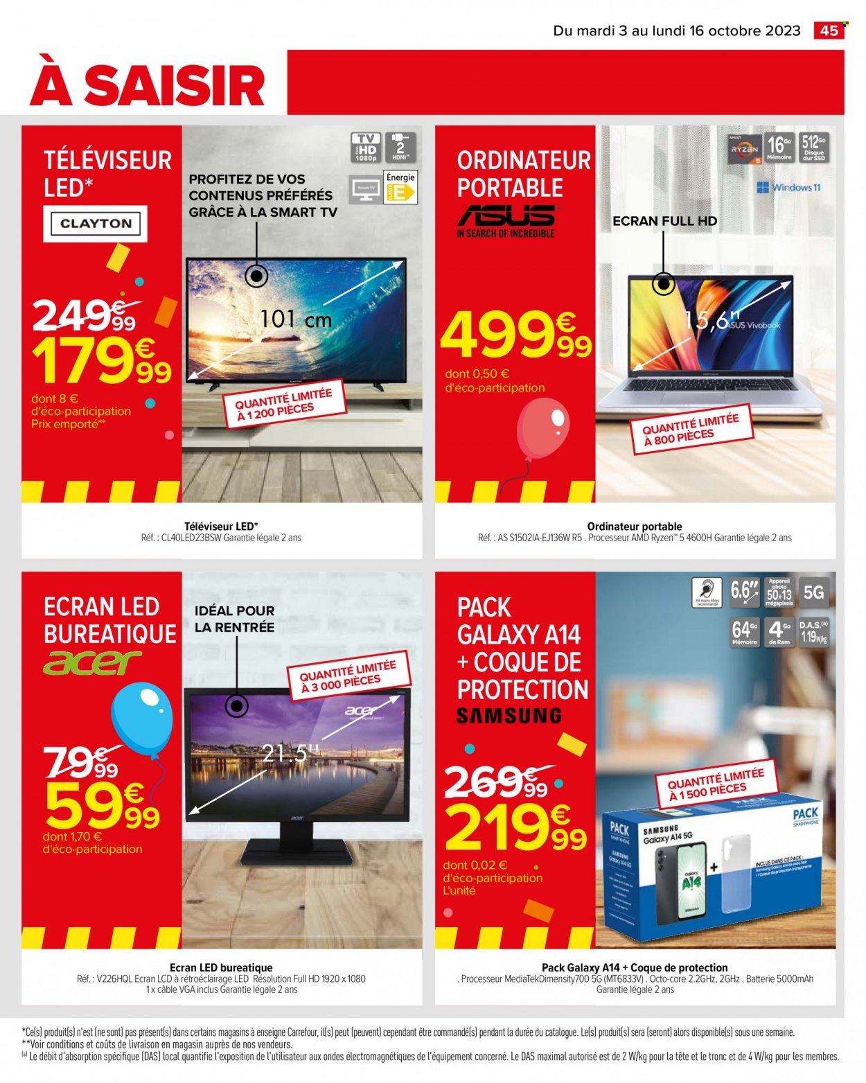 Catalogue Carrefour Hypermarchés. Page 47