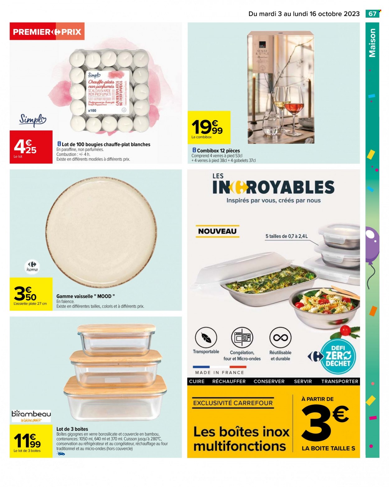 Catalogue Carrefour Hypermarchés. Page 69