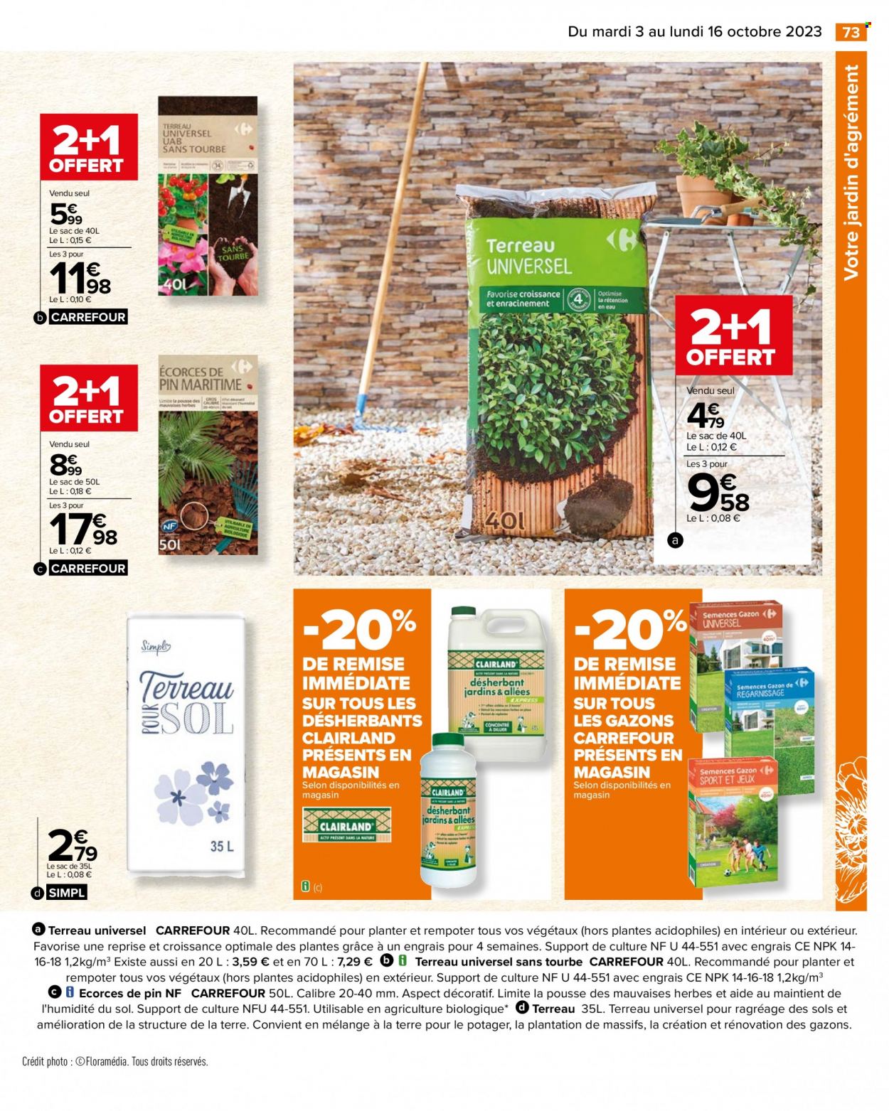 Catalogue Carrefour Hypermarchés. Page 75