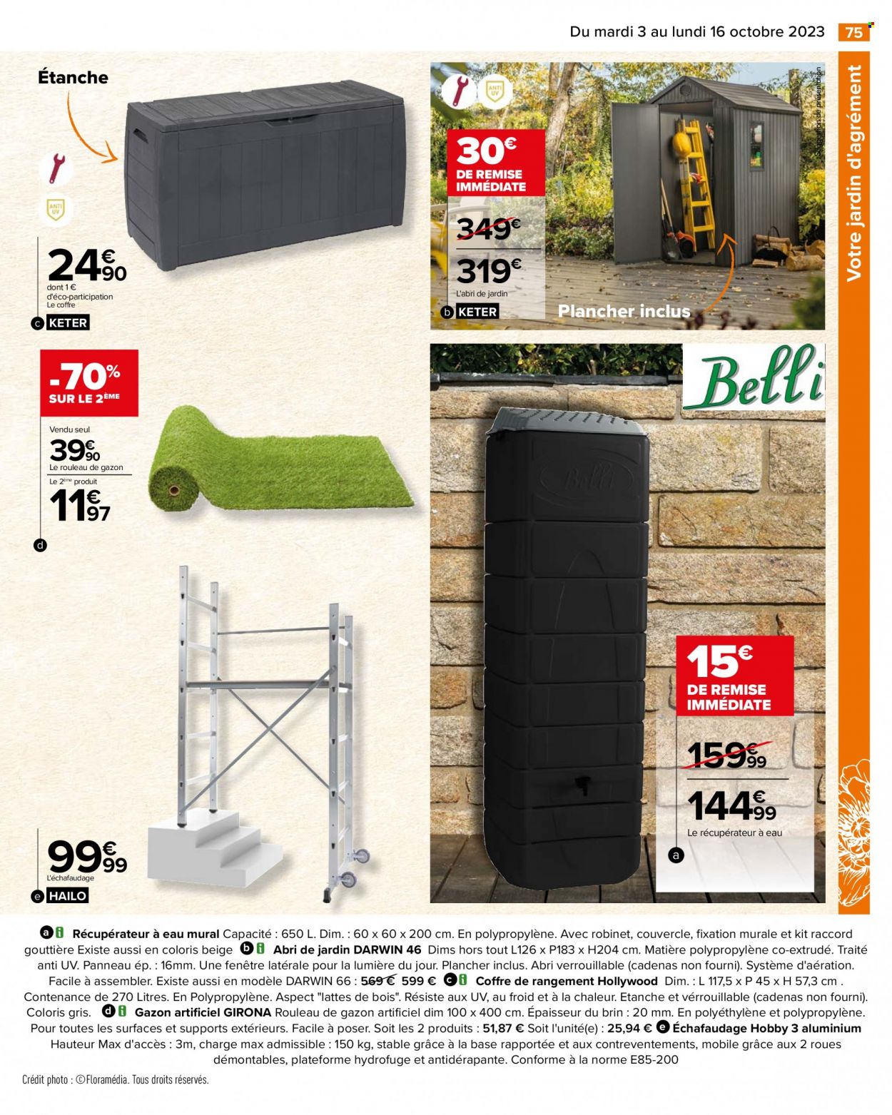 Catalogue Carrefour Hypermarchés. Page 77