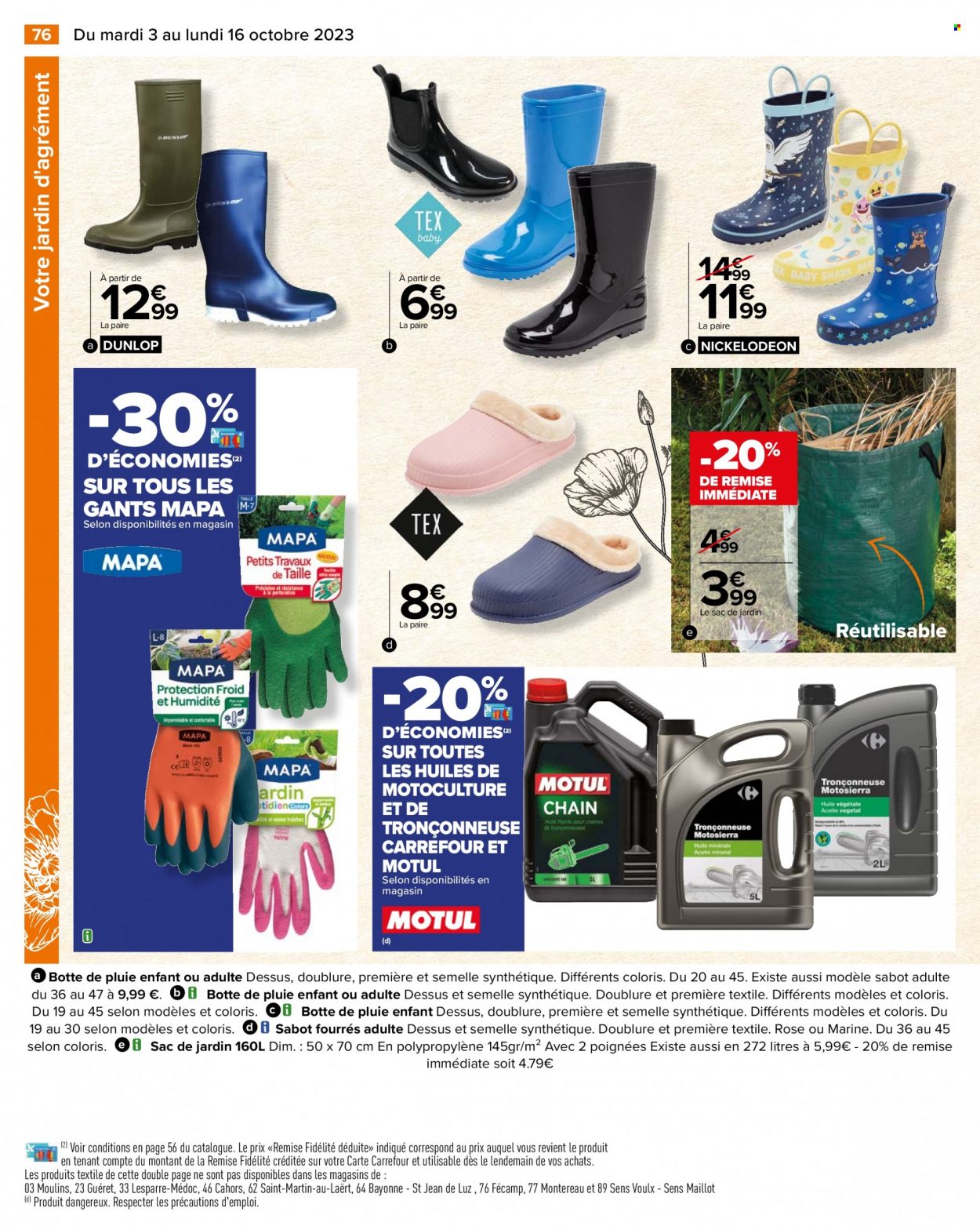 Catalogue Carrefour Hypermarchés. Page 78
