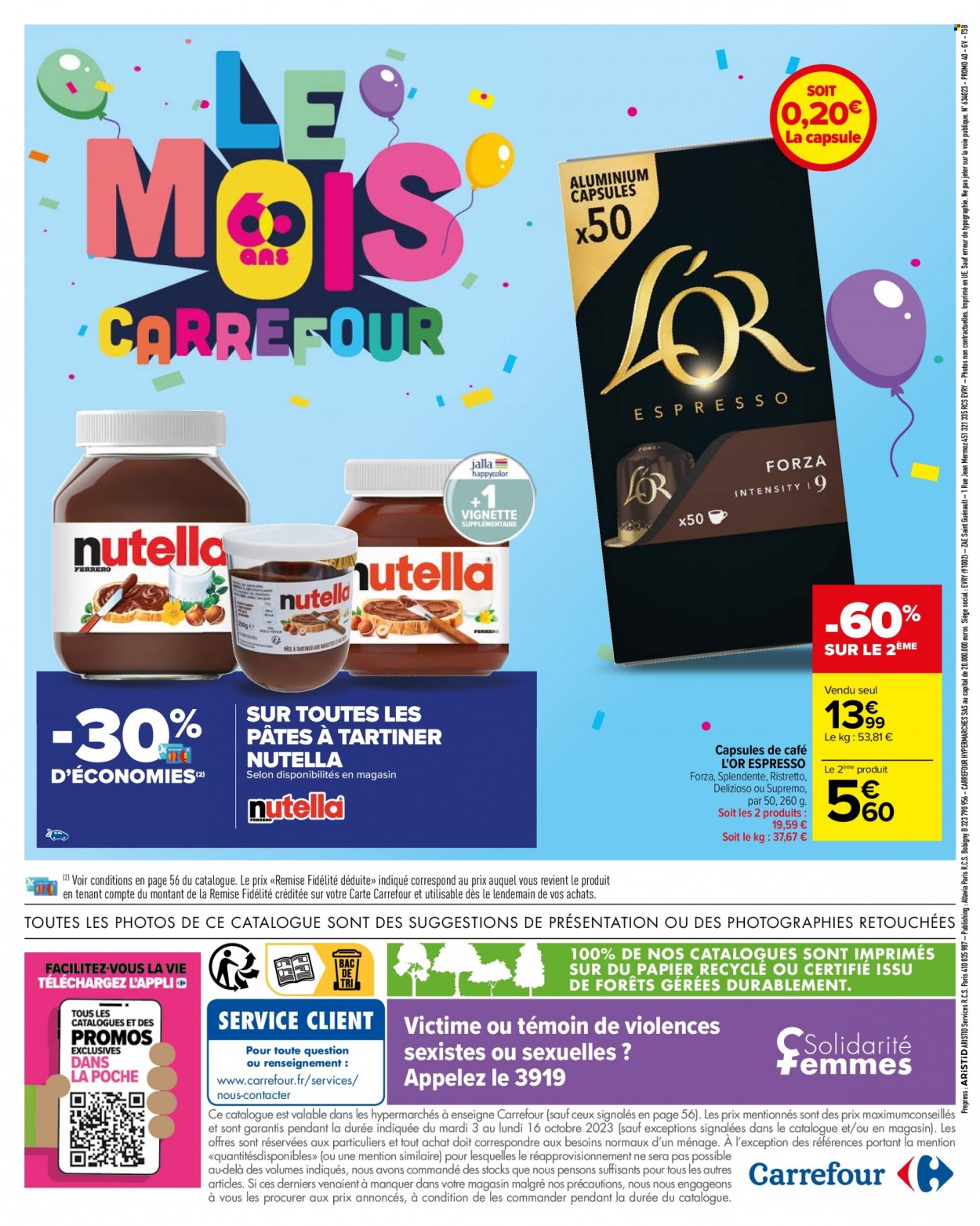 Catalogue Carrefour Hypermarchés. Page 82
