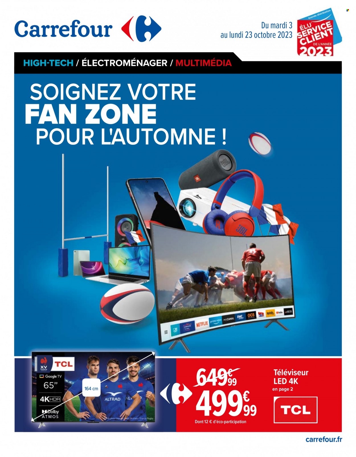 Catalogue Carrefour Hypermarchés. Page 1