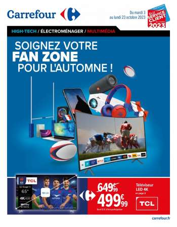 Catalogue Carrefour Hypermarchés - 03/10/2023 - 23/10/2023.