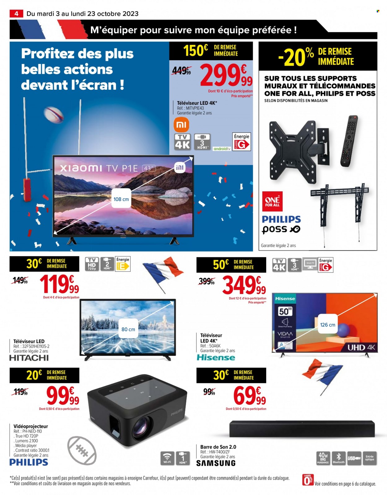 Catalogue Carrefour Hypermarchés. Page 4