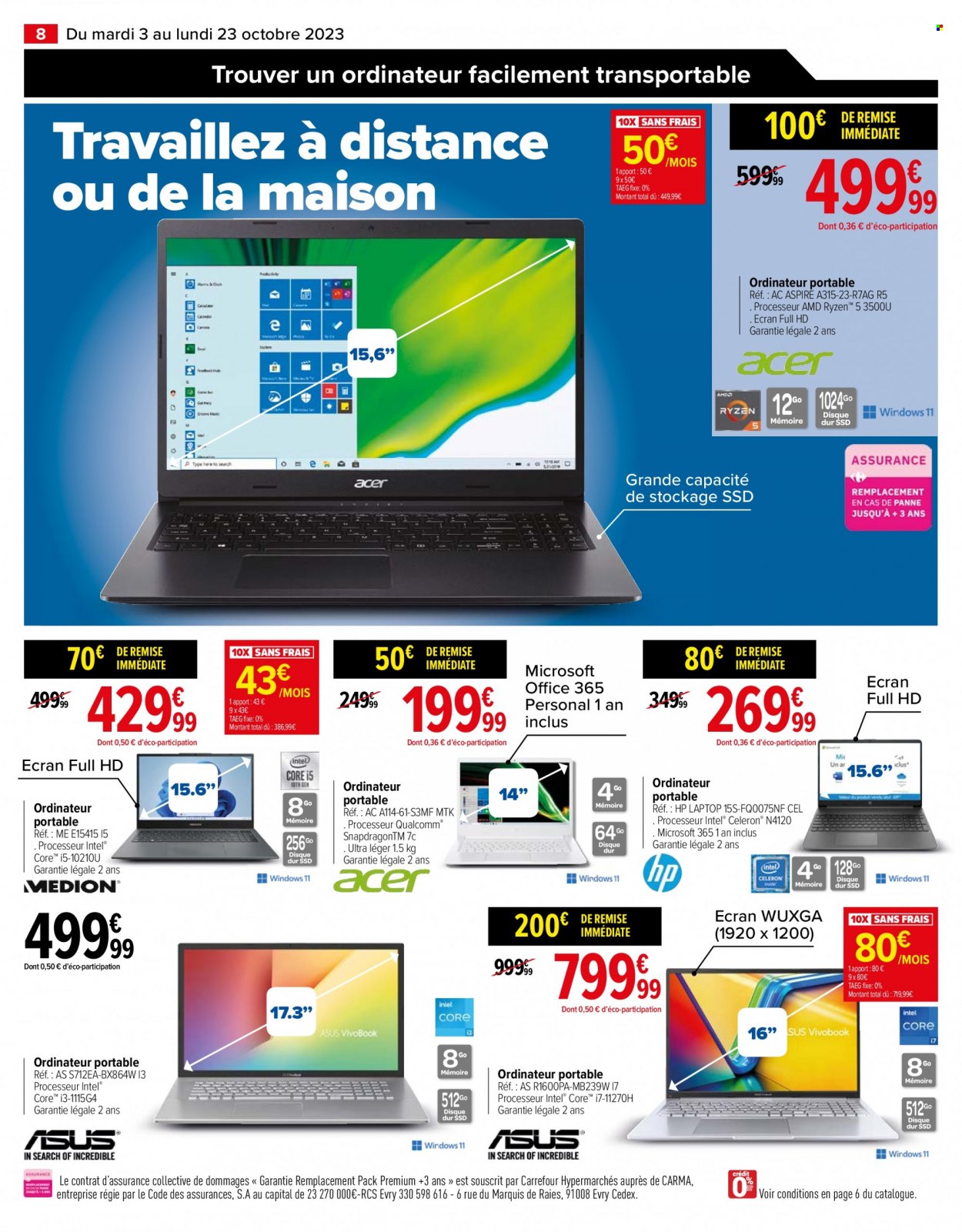 Catalogue Carrefour Hypermarchés. Page 8