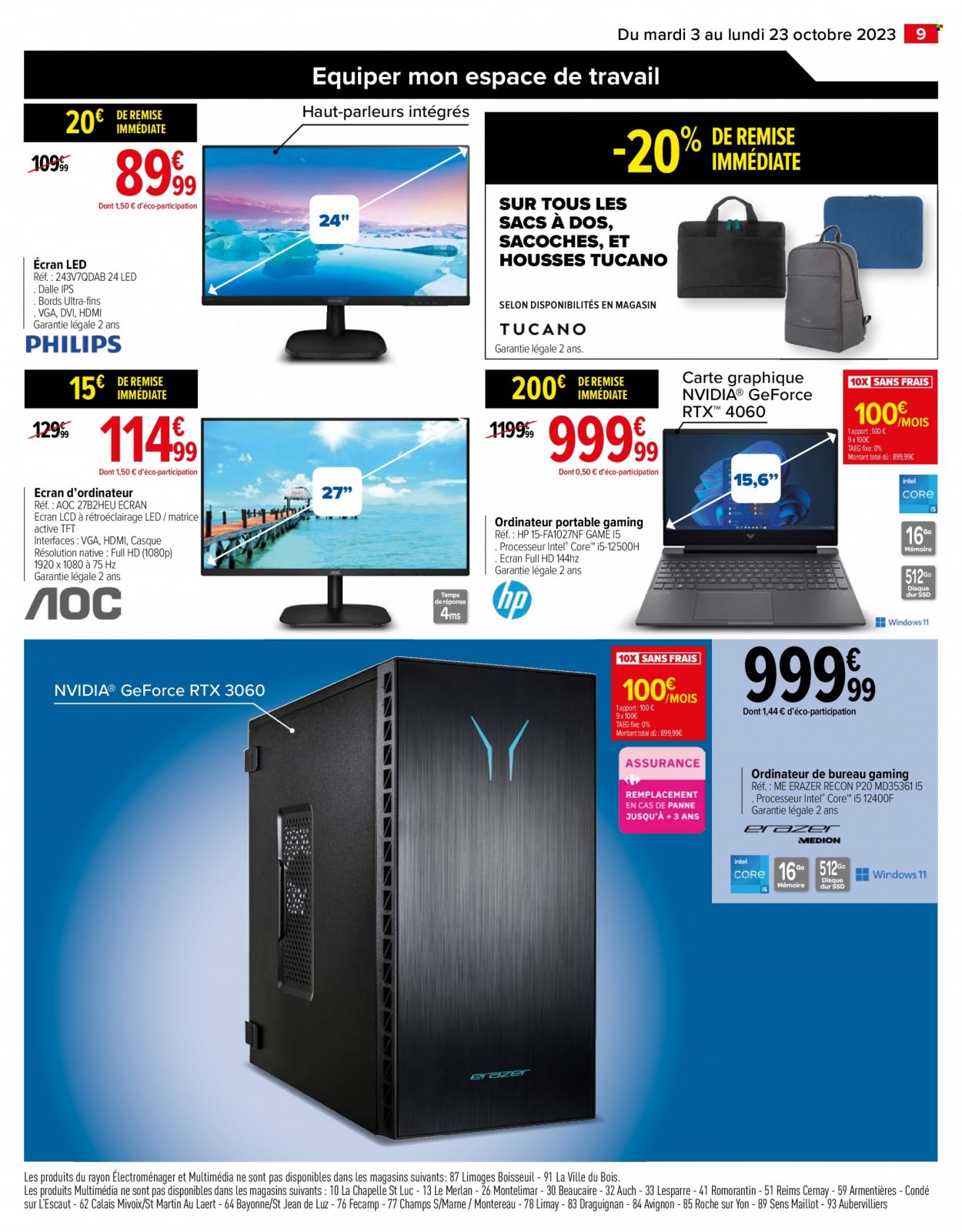 Catalogue Carrefour Hypermarchés. Page 9