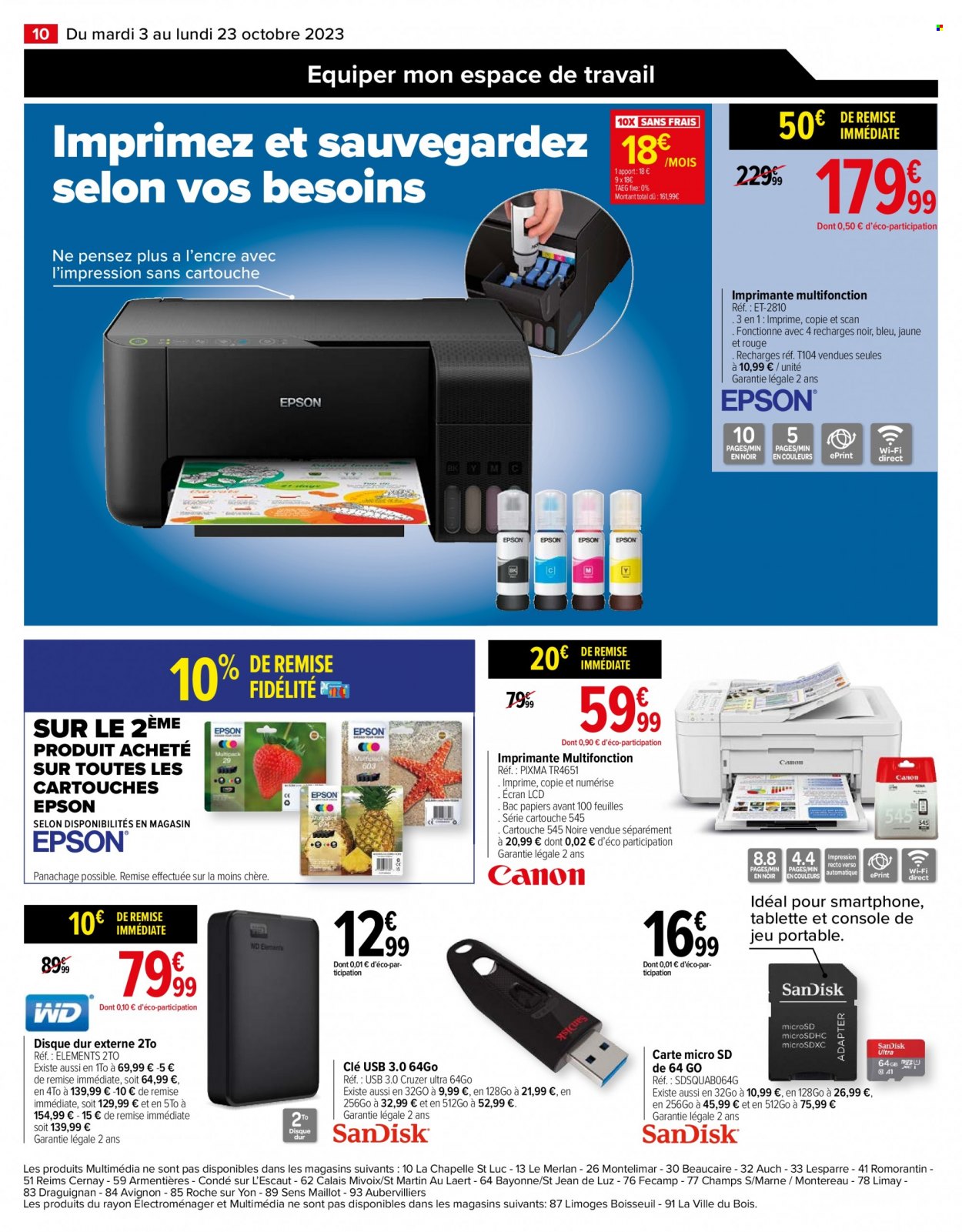 Catalogue Carrefour Hypermarchés. Page 10