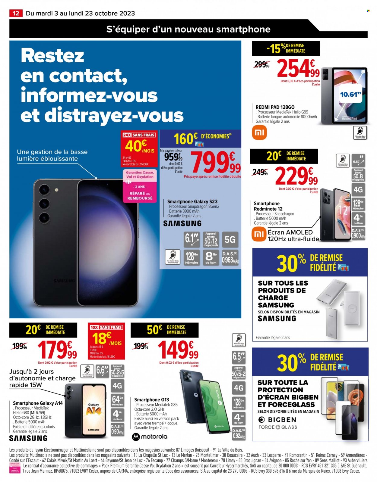 Catalogue Carrefour Hypermarchés. Page 12