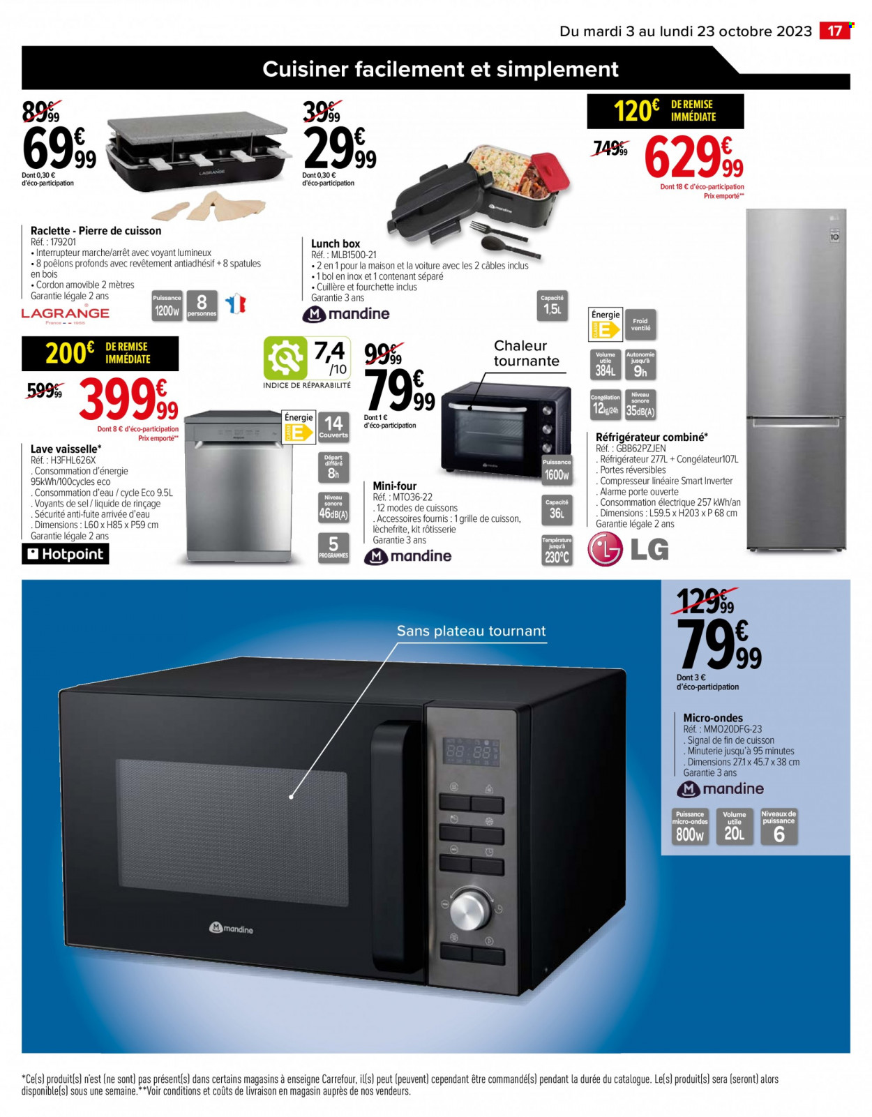 Catalogue Carrefour Hypermarchés. Page 17