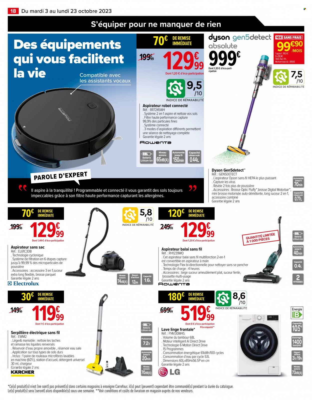 Catalogue Carrefour Hypermarchés. Page 18