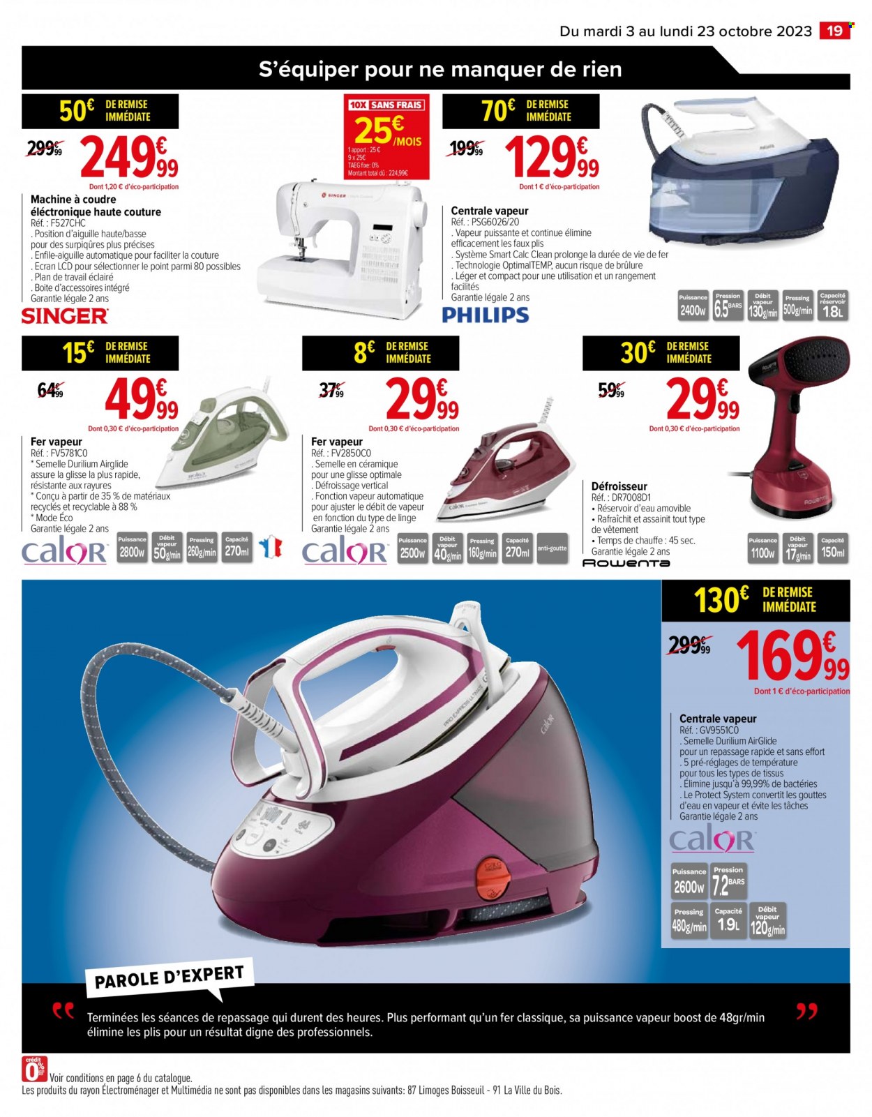 Catalogue Carrefour Hypermarchés. Page 19