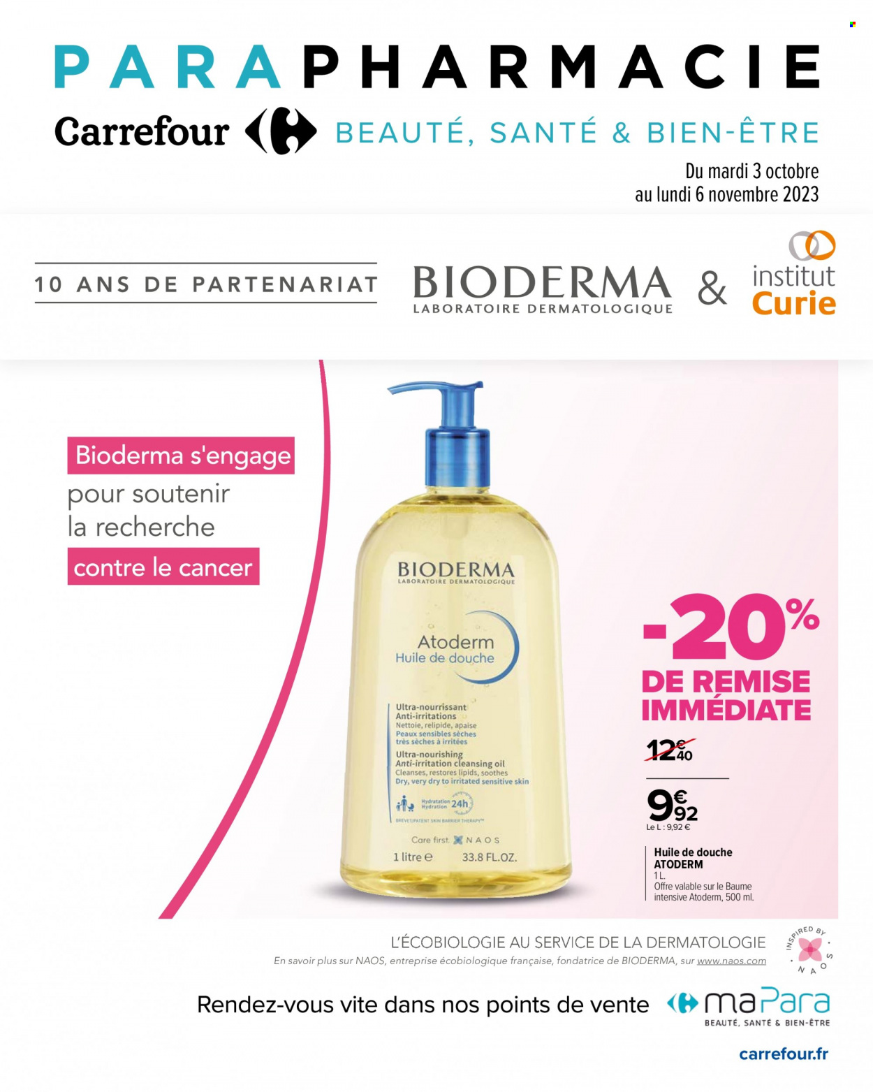 Catalogue Carrefour Hypermarchés. Page 1