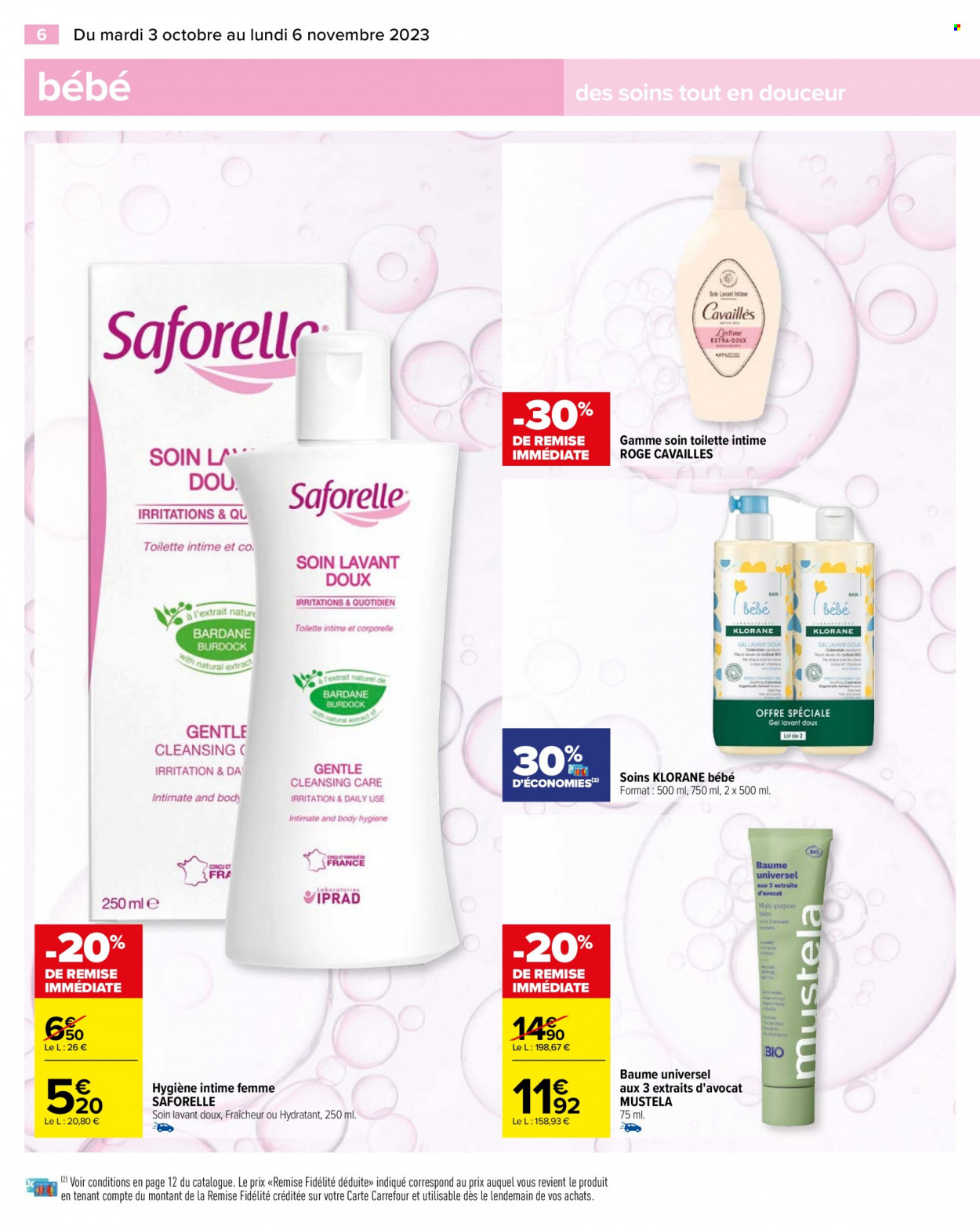 Catalogue Carrefour Hypermarchés. Page 6