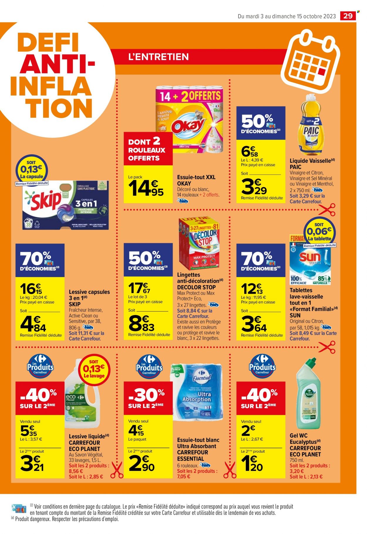 Catalogue Carrefour Market. Page 31
