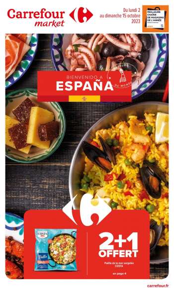 Catalogue Carrefour Market - 02/10/2023 - 15/10/2023.
